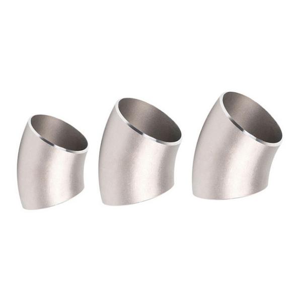 45° Cold Bending Technic Stainless Pipe Fittings for Heavy-Duty Applications