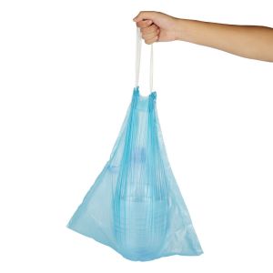 Buy cheap Hot Seal OEM ODM Recyclable Garbage Bags Roll With Drawstring from wholesalers