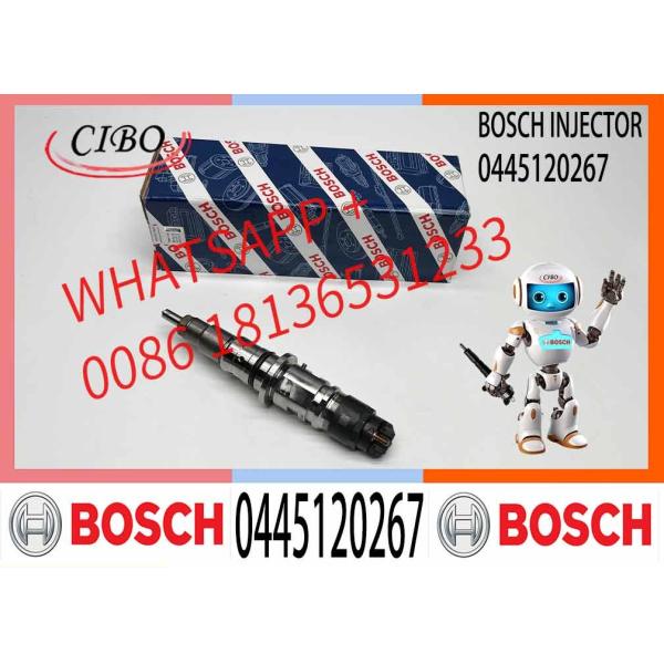 High quality 0445120267 0445 120 267 0 445 120 267 Diesel Common Rail Fuel Injector Injection Nozzle for Bosch CUMMINS