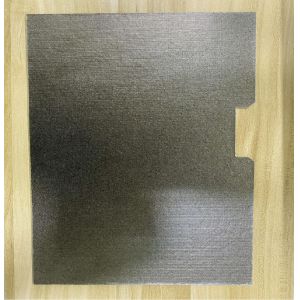 Buy cheap 2D Rigid Phlogopite Mica Sheet , Golden Color Mica Board Sheet Partially Glued from wholesalers