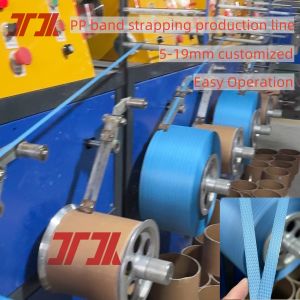 Buy cheap 5-19mm Width PP Plastic Strapping Making Machine With Eco-Friendly Strap And 0.3mm Width Small Tolerance from wholesalers