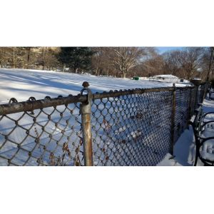 Buy cheap Chain wire Fence for europe PVC coated Dark Green Color chain wire fencing for sale ,4ft x 250ft roll size 60mm x 60mm from wholesalers