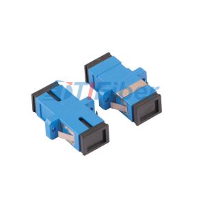 Simplex SC Singlemode Optical Fiber Adapter For Telecommunication Network