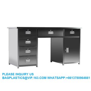 Buy cheap Lab Furniture Supplies Factory Customized Factory Customized All Stainless Steel Metal Desk With Lock from wholesalers
