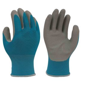 Buy cheap Blue Polyester Liner Latex Palm Coated Winter Work Gloves from wholesalers