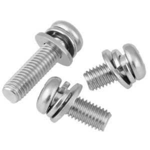 Buy cheap Philips Cross Recess Pan Head Sems Screws With Spring Washer And Flat Washer 6mm - 100mm from wholesalers