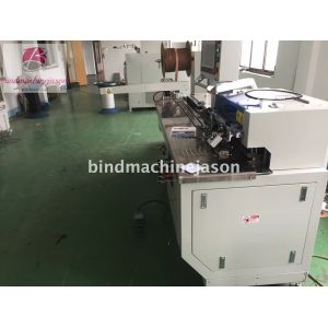 Duo ring closing machine PBW580 for calendar with hole punching function