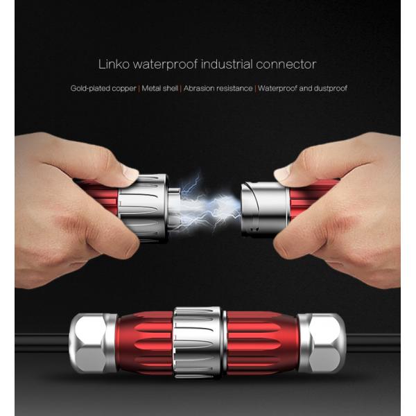 Quality Certificated IP65/IP67 Male Female Bayonet Underwater Circular Connector for sale