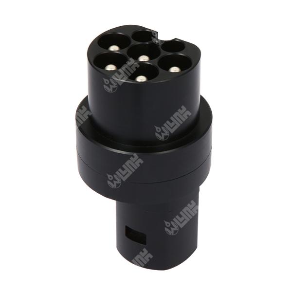 Buy cheap Olink Ev Charging Type 2 to Tesla Electric Car Charging Adapter Type 2 DC Ev Connector Adapter for Tesla from wholesalers