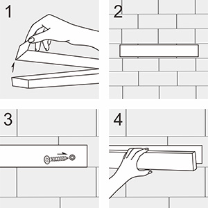 16 Inch Stainless Steel Magnetic Knife Strip for Neat and Practical Kitchen Storage