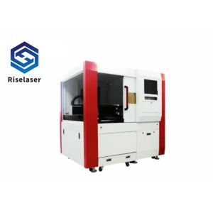 Buy cheap 500W Precision Fiber Laser Cutting Machine Clean Cut Surface With Water Cooling System product