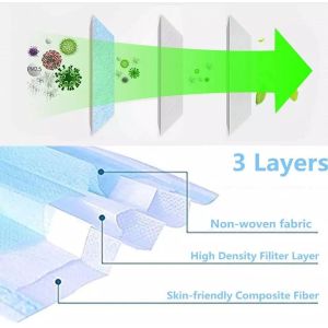 Buy cheap Anti Dust Breathable Disposable Kids Mask With Adjustable Nose Piece from wholesalers