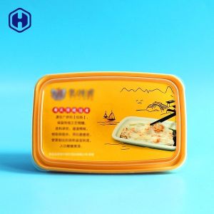 Buy cheap Non Spill IML Plastic Containers Lightweight Disposable Plastic Box from wholesalers