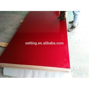 Buy cheap acrylic face pvc foam board in water -proof ,light weight for wardrobe ,sliding doors from wholesalers