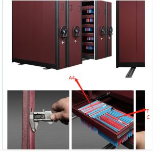 Buy cheap Knock Down Structure Hanging Folders Mobile Archive System Unfolded from wholesalers