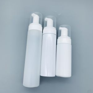 Customized Capacity White Translucent PE Plastic Bottle Screen Printing