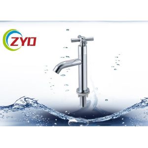 Buy cheap Chrome Plated Water Tap Faucet Single / Hole Handle Deck Mounted Type from wholesalers