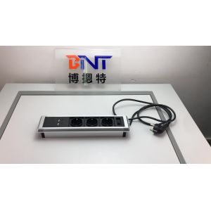 Buy cheap BNT New arrival partition table power socket with hidden screws for office room from wholesalers