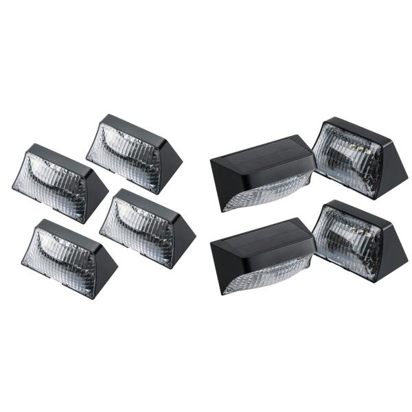 Quality UV Resistant Solar Landscape Wall Lights Bright Triangle Lamps for sale