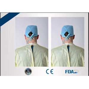 Buy cheap Antibacterial Disposable Protective Gowns , Full Length Medical Isolation Gowns from wholesalers