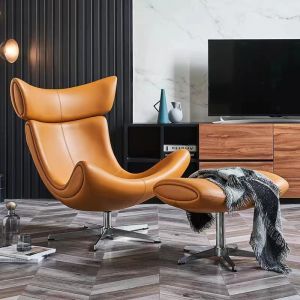 Buy cheap PU Leather Lounge Leisure Lazy Sofa Chair 1050mm Height  Sophisticated from wholesalers