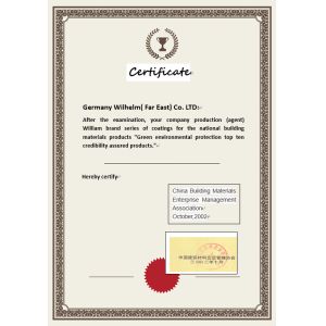 Xiamen Jintianran Environmental Protection Technology Co., Ltd. Certifications