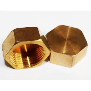 Buy cheap Hardware Custom Brass Heavy Hex Nuts CNC Cap Nut 6h Tolerance ISO4762 from wholesalers