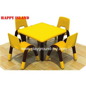 Buy cheap Imported Plastic Kindergarten Classroom Furniture Square Learning Table from wholesalers