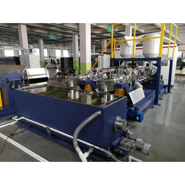 30KW PP Monofilament Extrusion Line Monofilament Extruder Machine For Artificial