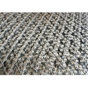 Welded bto22 100mm x 200mm Razor Wire Mesh