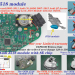 Buy cheap Audi Automotive Electronics Components Steering Lock J518 Repair Kit 4F0905852 from wholesalers