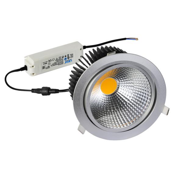 Buy cheap 40W COB LED Downlight with CE,TUV,FCC,ROHS Approval from wholesalers