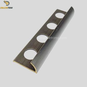 Buy cheap Mill Finish Brass Tile Trim For Ceramic Edging Protection 2500mm Length from wholesalers