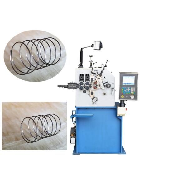 Quality 0.4 - 2.0mm Material Spring Wire Machine With CNC Computer System And Cutting Tools for sale