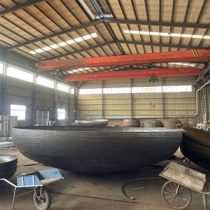 Buy cheap Customized Pressing Stainless Steel Dished Ellipsoidal Heads with Sand Blasting Finish from wholesalers