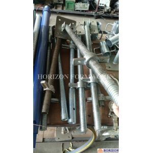 Buy cheap Swivel Scaffold Screw Jack ACME Trapezoidal with Painted Finishing from wholesalers