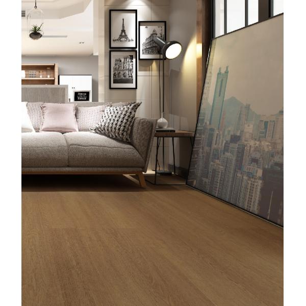 Polyurethane Coating / Ceramic Particles ABA SPC Flooring 4mm - 6mm