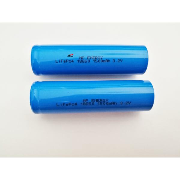 Quality 18650 3.2V1500mAh Lithium LiFePo4 Battery CE UL Emergency lighting for sale