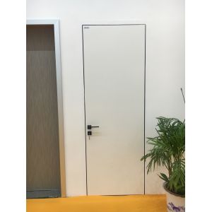 Italy Desgins Cool Aluminum Frame Hidden Front Doors System Solution in Houses