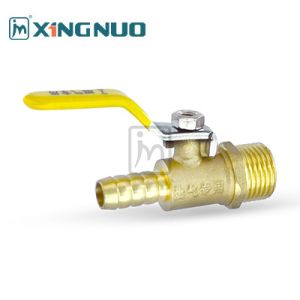 Buy cheap long straight handle male Threaded Brass Gas Angle Valve with ISO228/1 Connection for Bi-directional Water Flow from wholesalers