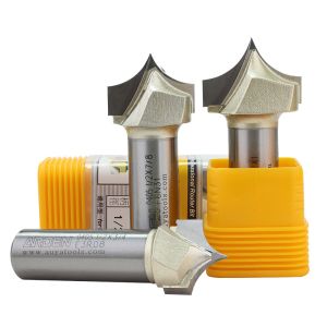 Buy cheap Arden 12.7mm Shank Pointed Engraving Knife Carbide Shaper Cutters Engraving Tools Woodensharp Mouth Tools for MDF Particle Wood from wholesalers