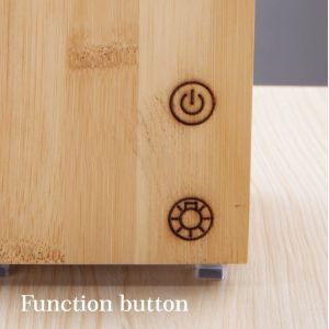 Buy cheap Bamboo Aromatherapy Glass Electric Aroma Diffuser 180ml Capacity CE ROHS from wholesalers