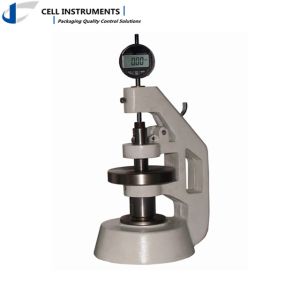 Buy cheap Tissue Thickness Tester Paper and board thickness gauge Digital thickness tester for paper from wholesalers