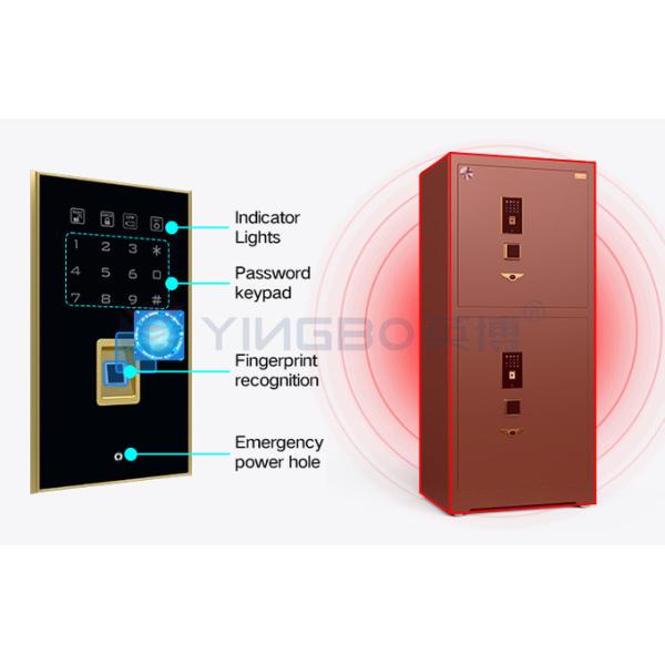 278kg Dual Alarm Luxury Smart Commercial Safe Box For Security YB/ZY-150D