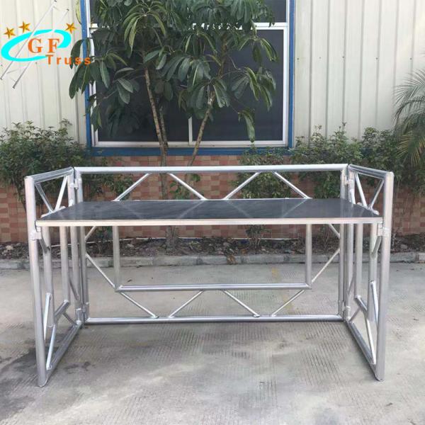 Buy cheap Folding Lightweight Aluminum Folding DJ Booth For Event from wholesalers