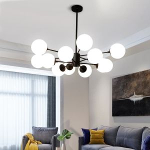 Buy cheap Nordic Magic Bean Pendant Lights Glass Ball Light Lamp for Bedroom contemporary chandelier(WH-MI-424) from wholesalers