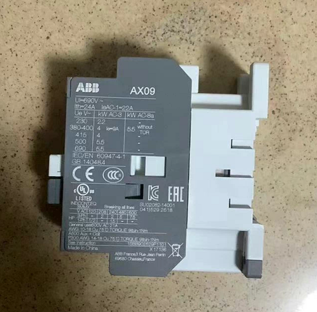 Buy cheap AX09-30-01-81 ABB Ac contactor Compact AC control solution Small and medium sized motors load control from wholesalers