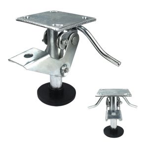 Buy cheap 660lbs Loading Floor Locks For Carts , 5 Steel Floor Lock Casters from wholesalers