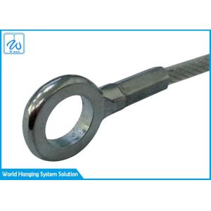 Stainless Steel Wire Rope Assembly Components PVC Coated By Spot Welded Cut