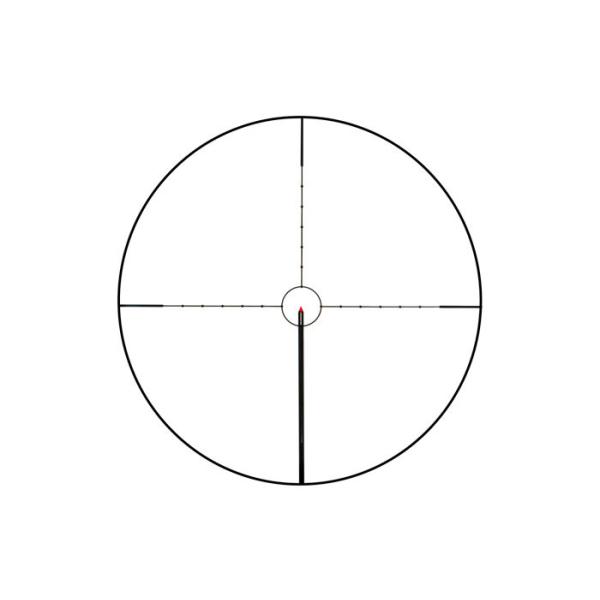 Red Fiber Military Grade Scopes , Long Range Target Scopes One Piece Aluminum Tube